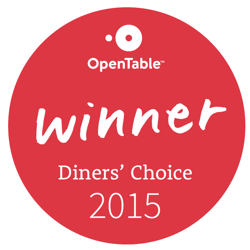 Open Table Diner's Choice  Winner - Dante Pizzeria