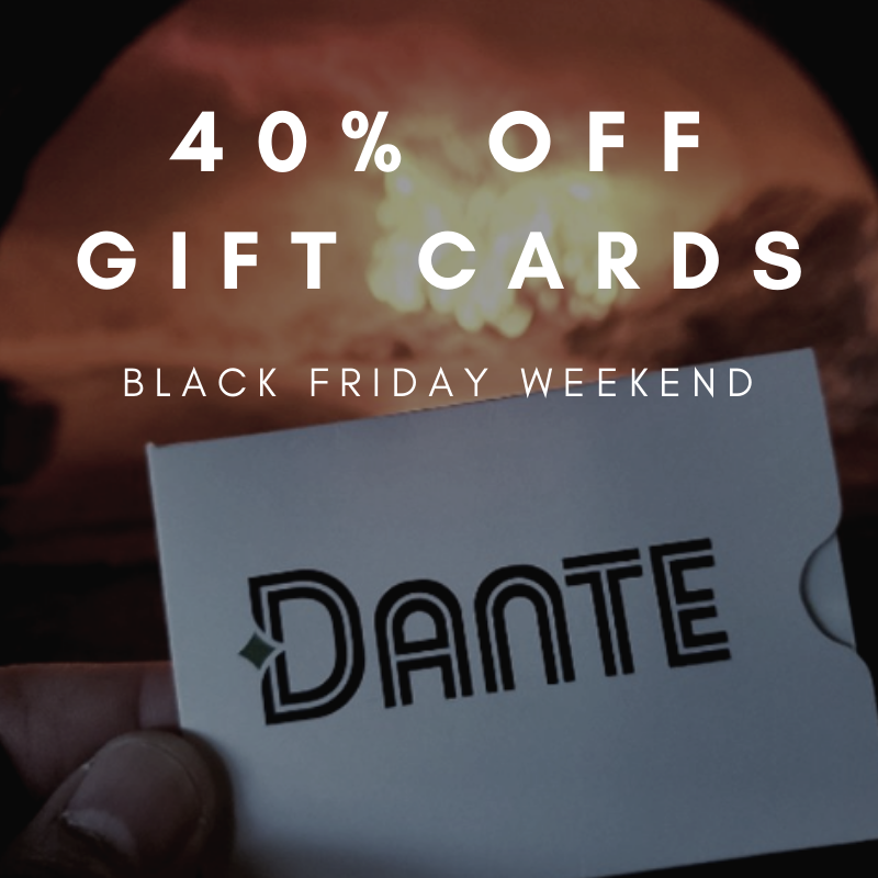 40% OFF GIFT CARDS
