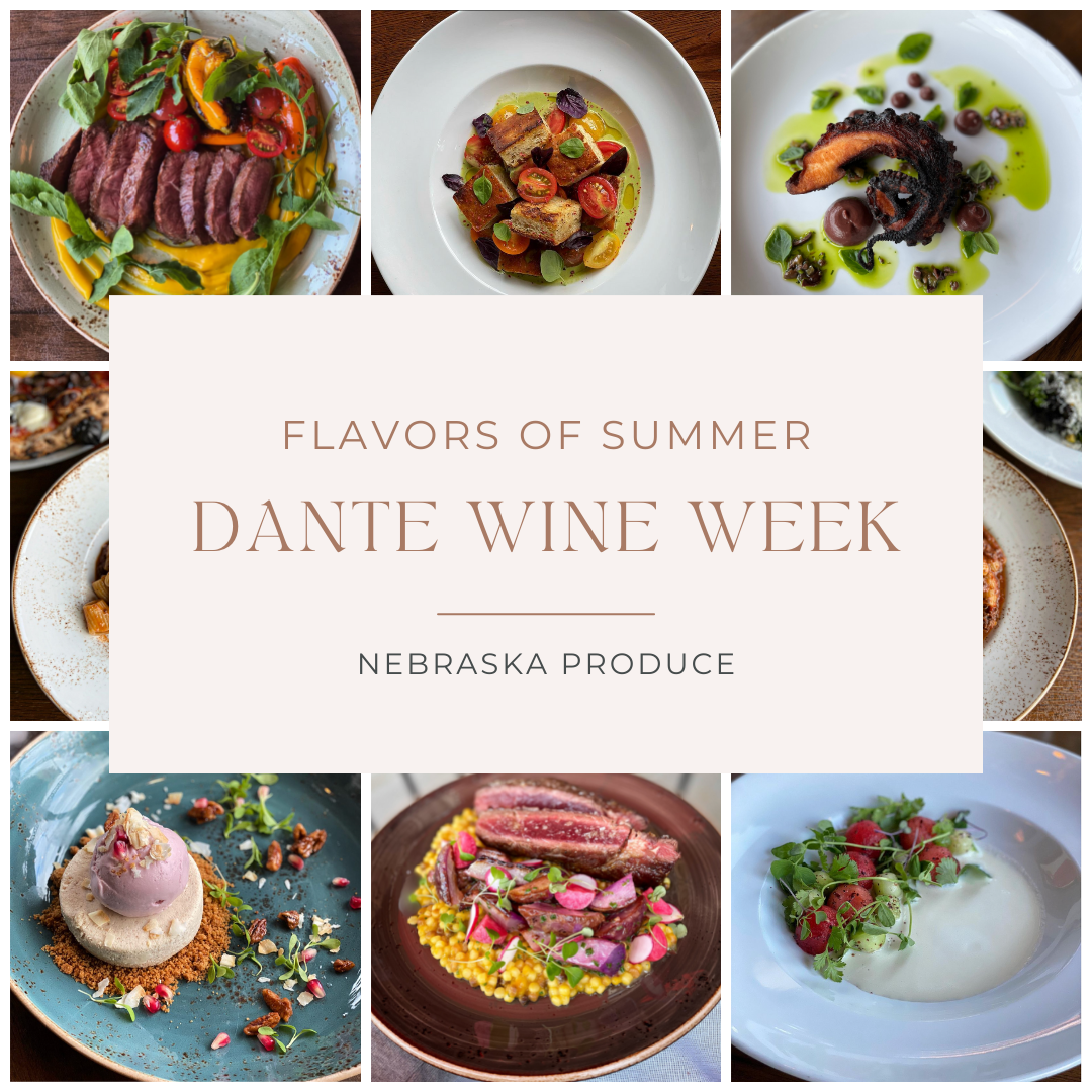 DANTE WINE WEEK + JULY EVENTS